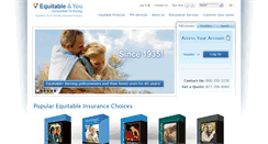 Desktop Screenshot of equilife.com